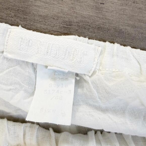 CP Shades White Lightweight Long Skirt Size L - Picture 3 of 8